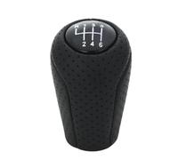 QGBKLZNZHP Cabezal Palanca Cambio Marchas Coche Para MAZDA 3 BK BL 5 CR CW 6 II GH CX-7 ER Para MX-5 NC III 23 MT Palanca Cambios Cuero Bola Cabeza Perilla Marchas 5/6 Accesorios(6 Speed B)