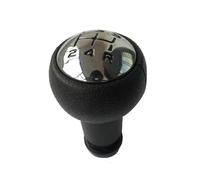 QGBKLZNZHP Cabezal Palanca Cambio Marchas Coche Para Peugeot Para Partner 2008 En Adelante Pomo De Cambio De Marchas De 5 Velocidades Con Funda De Cuero Cromado Accesorios(5 speed knob)