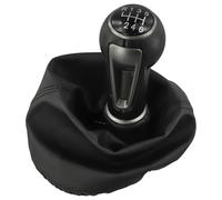 QGBKLZNZHP Cabezal Palanca Cambio Marchas Coche Para Seat Para Ibiza ABS Color Negro Accesorios Interiores Para Coche 5/6 Velocidades Pomo De Palanca De Cambios Accesorios(6th gear)
