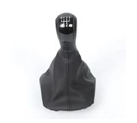 QGBKLZNZHP Cabezal Palanca Cambio Marchas Coche Para Skoda Para Octavia 2 Para A5 2004 2005 2006 2007 2008 2009 2010 2011 2012 Palanca De Cambios De 5 Velocidades Con Funda De Cuero Accesorios
