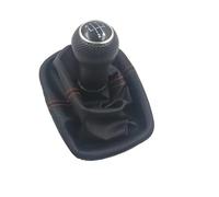 QGBKLZNZHP Cabezal Palanca Cambio Marchas Coche Para VW Para Golf 3 MK3 Para Vento 1992-1998 Selector Marchas Perilla Cambio Marchas Palanca Cambios Cubierta Palanca Cambios Accesorios(5 speed)