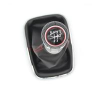QGBKLZNZHP Cabezal Palanca Cambio Marchas Coche Para VW Para Golf 4 IV MK4 Para GTI R32 Para Bora Para Jetta MT 1999-2004 12Mm 5/6 Velocidades Palanca Cambios Funda Polaina Accesorios(5 Speed C)