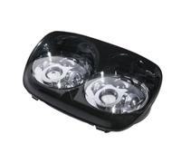 QGBKLZNZHP Conjunto De Faros De Motocicleta Para Road Glide FLTR 1998-2013 Proyector De Faro LED Doble De 5,75" Motocicleta Motocicleta Faros Delanteros(Clear)