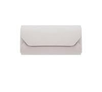 QGBKLZNZHP Estuches de Gafas para Coche para Coche, Compatible con DS Spirit DS4S DS5 5LS DS3 DS4 DS6 DS7 DS9 Wild Rubis Estuche para Gafas de Sol de Piel portátil(White 1pc)