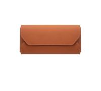 QGBKLZNZHP Estuches de Gafas para Coche para Coche, Compatible con DS Spirit DS4S DS5 5LS DS3 DS4 DS6 DS7 DS9 Wild Rubis Estuche para Gafas de Sol de Piel portátil(Orange 1pc)