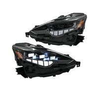 QGBKLZNZHP Faro Izquierdo Para Lexus IS250 300 350 IS200t 2013 2014 2015 2016 Faros Delanteros Con Luz Diurna DRL LED Tipo Proyector Un Par Juego Faros Principales