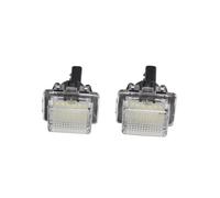 QGBKLZNZHP Iluminación De Matrícula Para Benz Clase C W204 W205 W216 W218 E-CLASS W212 S-CLASS W221 SL W231 R231 W222 Para CLA 2 Uds Luz LED De Matrícula Blanca