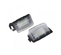 QGBKLZNZHP Iluminación De Matrícula Para Nissan Cube Z12 Para Versa C11 Tiida 350Z Z33 2x Kit De Lámpara Luz LED Matrícula