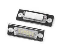 QGBKLZNZHP Iluminación De Matrícula Para VW Para Touran Para Golf Caddy Para Jetta MK5 2 Uds Luz LED Para Placa De Matrícula Con 18 LEDs 12V