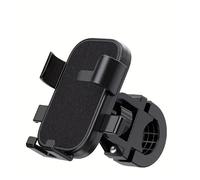 QGBKLZNZHP Soporte Móvil Bicicleta Soporte para Teléfono De Bicicleta para Motocicleta Giratorio 360° Ajustable Navegación para Coche Accesorios Universales para Exterior(Black)