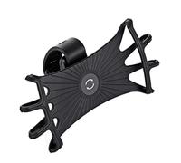 QGBKLZNZHP Soporte Móvil Bicicleta Soporte Universal para Manillar De Motocicleta Y Bicicleta Mecánico para Teléfono Móvil GPS(Black 1)
