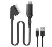 QGECEN Convertidor de euroconector a HDMI con cable HDMI