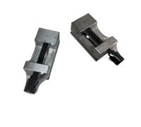QGG33A 38A Mini tornillo de banco plano de precisión con ranura en V y boca cruzada pequeña(QGG38A)