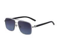 QGGNMGT Gafas de sol clásicas de moda para hombre y mujer, de metal, de calidad, con protección UV400 (TYJ503-5)