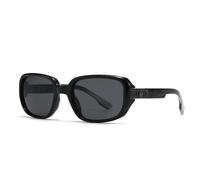 QGGNMGT Gafas de sol de moda para hombre y mujer, estilo retro, rectangulares, ovaladas, coloridas y populares (TYJ368-2)