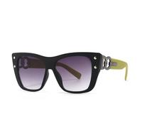 QGGNMGT Gafas de sol modernas con montura retro estilo urbano (fotocromáticas)
