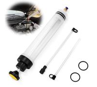 QGGTQG Bomba de extracción de aceite de 500 ml, jeringa de extracción de aceite, bomba de mano, extractor de líquido y bomba de llenado con 2 mangueras y un par de anillos de goma de repuesto, pistola