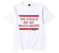 QGHXFY Amy Macdonald We Could Be So Much More Merch Estampada tee,Camiseta de Manga Corta para Mujer y Hombre,Blanca,XS