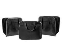 QGMKMVZZBK Bolsa de Alforja para BMW para R1200GS para ADV para R1250 GS para Aventura Bolsas para Alforjas Bolsa Interior Negra para Maletas De Motocicleta(Three Inner Bags)