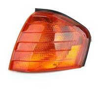 QGMKMVZZBK Indicador Intermitente Lateral Para Benz Clase C W202 1994-2000 Carcasa Luz Esquina Espejo Retrovisor Luces Intermitentes Ámbar Transparentes Izquierda Y Derecha(Amber Front Left)