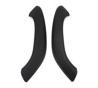 QGMKMVZZBK para BMW X1 X2 F48 F49 F39 2016 2017 2018 2019 2020 Tirador De Puerta Interior Cubierta Exterior Moldura Manijas Interiores para Coche(Black 2pcs Set)
