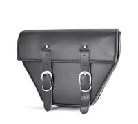 QGMKMVZZBK para Scooter para Custom para Chopper para Bobber para Cruiser para ATV Bolsa Universal Cuero PU Alforjas para Motocicleta Herramientas Bolsa Moto