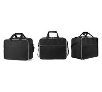 QGMKMVZZBK Soporte De Navegación para BMW para Aventura para F750GS para F750 GS para R1250 Vario Case Motocicleta Negro Equipaje Lateral Interior Alforja Motora(3pcs Bags)