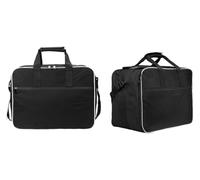 QGMKMVZZBK Soporte De Navegación para BMW para Aventura para F750GS para F750 GS para R1250 Vario Case Motocicleta Negro Equipaje Lateral Interior Alforja Motora(2pcs Side Bags)