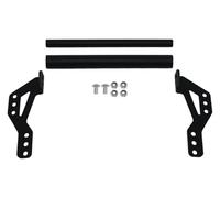 QGMKMVZZBK Soporte De Navegación para Suzuki para DL650 para Vstrom 650 XT 650XT para V Strom DL 2017-2022 Soporte para Teléfono Placa De Navegación GPS para Motocicleta(Black 2,12mm+22mm)