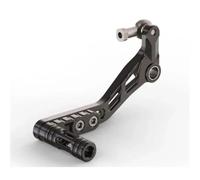 QGQFDEYUNB pedal de la palanca de cambios Palanca de cambios ajustable para motocicleta, accesorio adaptado para Ninja400, extensión de palanca de cambios, estribo para cambio de marchas(Black)