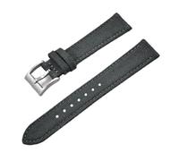 Qgsaghty Correa de nailon para reloj, correas de nailon de 18mm, 20mm y 22mm, correas de liberación rápida, pulsera de tela de lona, Gris-plata, 20mm