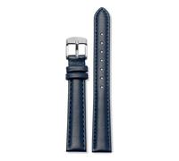 Qgsaghty Correa de reloj de cuero genuino para mujer, correa de reloj de liberación rápida, pulsera de 12mm, 14mm, 15mm, 16mm y 18mm, 14mm