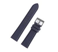 Qgsaghty Correa de reloj de nailon, 18mm, 20mm, 24mm, correa de reloj de lona de liberación rápida para mujeres y hombres, accesorios de pulsera, Azul negro, 20mm
