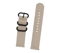 Qgsaghty Correa deportiva de nailon tejido para reloj, accesorios de banda de reloj de tela de 18mm, 24mm, 22mm y 20mm, Caqui, 22mm