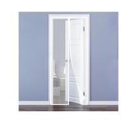 QH-Shop Screen Door, Magnetic Mosquito Net Ultra Fine Mesh Magnets Automatic Closing for Hallways Patio Doors Anti Mosquito Curtain Bugs No Drilling 9
