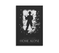 QHEUEKTSO Home Alone - Lienzo decorativo para pared, sala de estar, dormitorio familiar, 40 x 60 cm, estilo sin marco