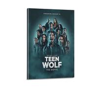 QHEUEKTSO Póster de la película Teen Wolf The Movie, lienzo decorativo para pared, sala de estar, dormitorio, 24 x 36 pulgadas, estilo marco