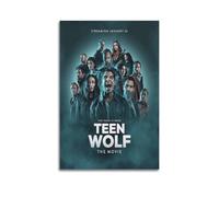 QHEUEKTSO Póster de la película Teen Wolf The Movie, lienzo decorativo para pared, sala de estar, dormitorio familiar, 30 x 45 cm, estilo sin marco