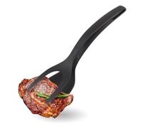 QHFalashbuy 2 en 1 Espátula con Mango Abatible,Espátula De Silicona,Antiadherentes de Espátula de Cocina para Cocinar Huevos,Steak,Tortitas