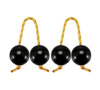 QHFlashbuy Aslatuas - Bola rítmica, 2 pares de agitadores Kashaka Aslatua, instrumento musical Kashaka Bananula, coctelera de huevos musicales, percusión de doble calabaza, bolas de tambor Asalato