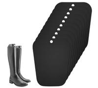 QHFlashbuy Hormas para Zapatos 10 Piezas Insertos de Formas de Botas,Moldeadores de Botas de Plástico,Soportes de Botas Altas Insertos,Árboles de Botas Largas para Mujeres y Hombres