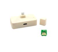 QHGLTHO Chip de Tanque de Mantenimiento y reiniciador Compatible con impresoras Epson SC23MB Serie F170(Resetter W 1 Chip)
