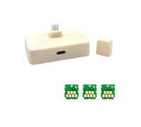 QHGLTHO Chip de Tanque de Mantenimiento y reiniciador Compatible con impresoras Epson SC23MB Serie F170(Resetter W 3 Chip)