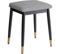 QHLMLL Banco de tocador, taburete de tocador para dormitorio, silla de tocador tapizada, taburete de tocador para dormitorio, taburete pequeño para comedor, tienda de ropa, taburete de recepción