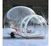 QHLMLL Casa de Burbujas Inflable Transparente - Carpa Tipo Domo para Exteriores para Camping, Bodas y Fiestas, Ideal para Artistas de Globos y cumpleaños, 5 m