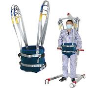 QHLMLL Eslinga dividida para personas mayores con discapacidades, cinturón de transferencia de escalera, cuerpo completo, soporte para caminar, soporte de pie para pacientes, elevador de pacientes