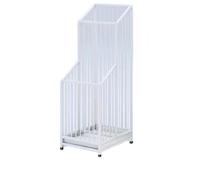 QHLMLL Organizador Cuadrado para Paraguas, Estante Independiente para Guardar Bastones y muletas en la Entrada.