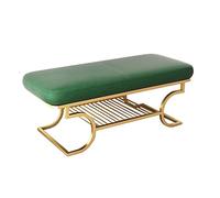 QHLMLL Taburetes de almacenamiento, banco de almacenamiento, taburete nórdico de hierro para cambiar zapatos, taburete simple para el hogar, zapatero, estante para zapatos, siéntate en el taburete de