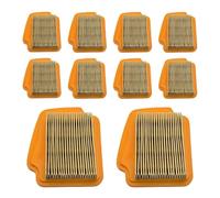 QHLNXSA For Stihl KM94 SP92C SP92TC KM94R KM94RC recortadora 4149 141 0300 10 Uds limpiador de filtro de aire
