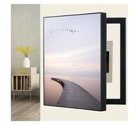 QHLTY Caja Decorativa Contador Eléctrico, Pintura Ocultar Tapa Distribución, Cuadro Colgar Pared para Cuadro Eléctrico Interruptor Fusibles(A,50x60cm/19.6x23.6in)